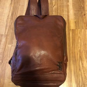 Frye Leather Backpack